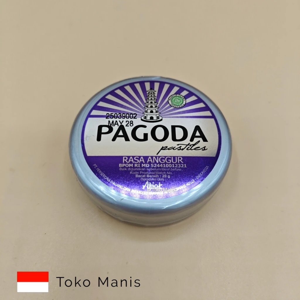 PAGODA Pastiles Rasa Anggur (20 g)