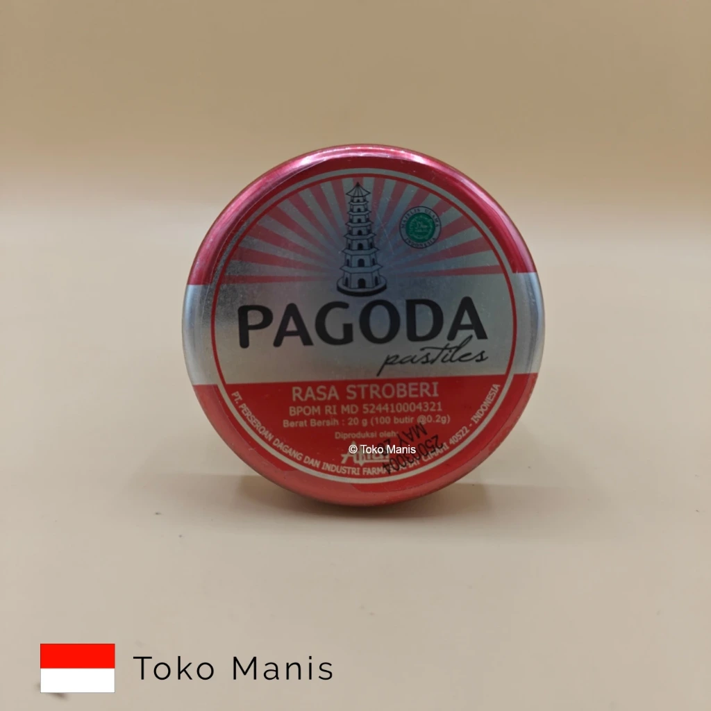 PAGODA Pastiles Rasa Strobery (20 g)