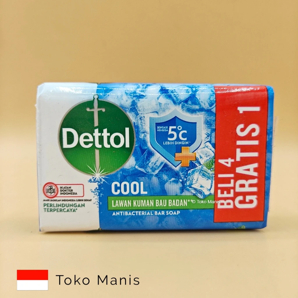 [TM03658] DETTOL Sabun Batang Cool (100 g)