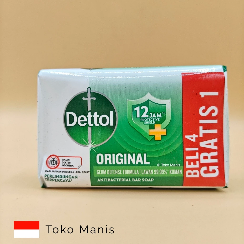 [TM03660] DETTOL Sabun Batang Original (100 g)