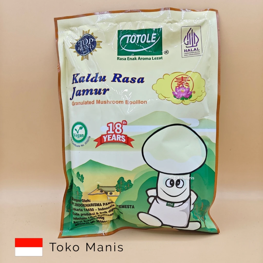 [TM03662] TOTOLE Kaldu Jamur (400 g)