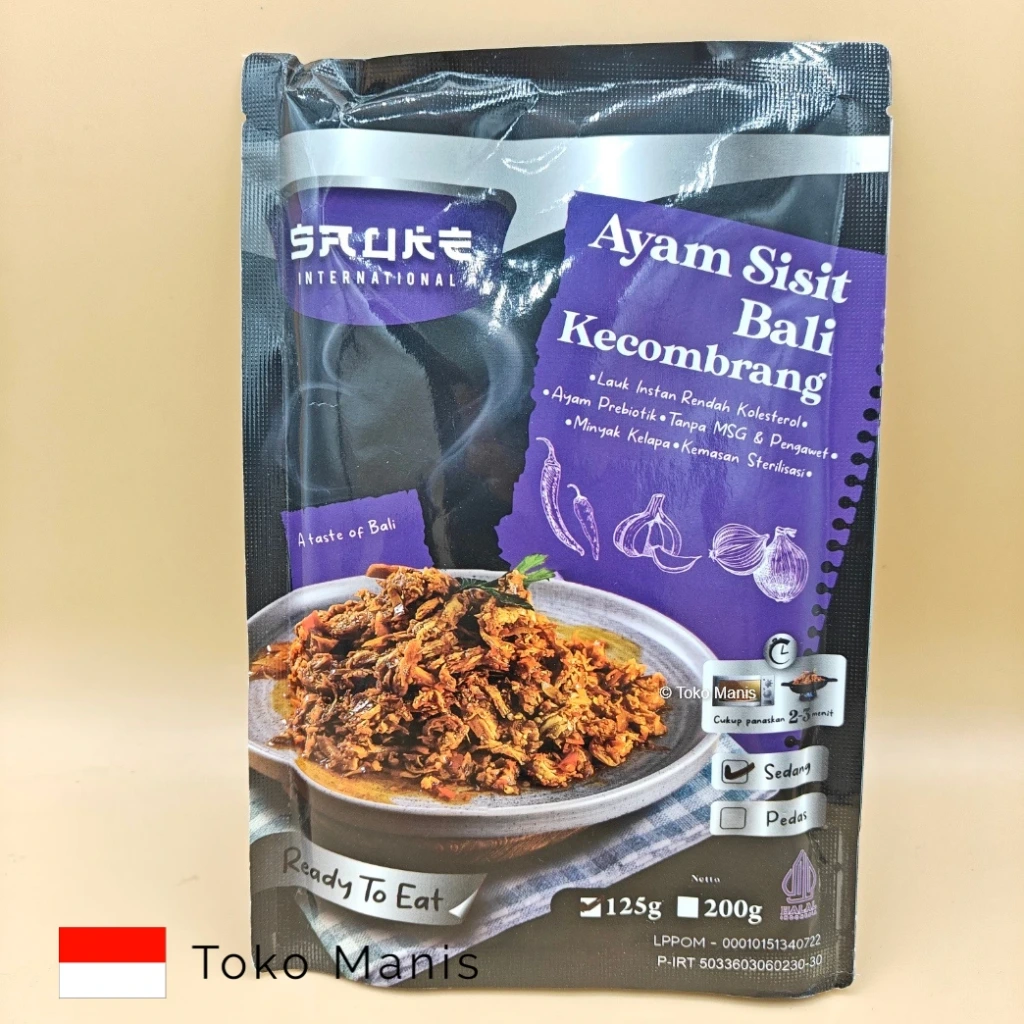 [TM03669] SAUKE Ayam Sisit Bali Kecombrang (125 g)