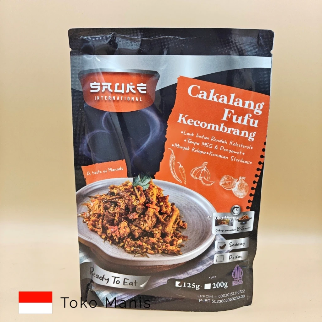 [TM03671] SAUKE Cakalang Fufu Kecombrang (125 g)