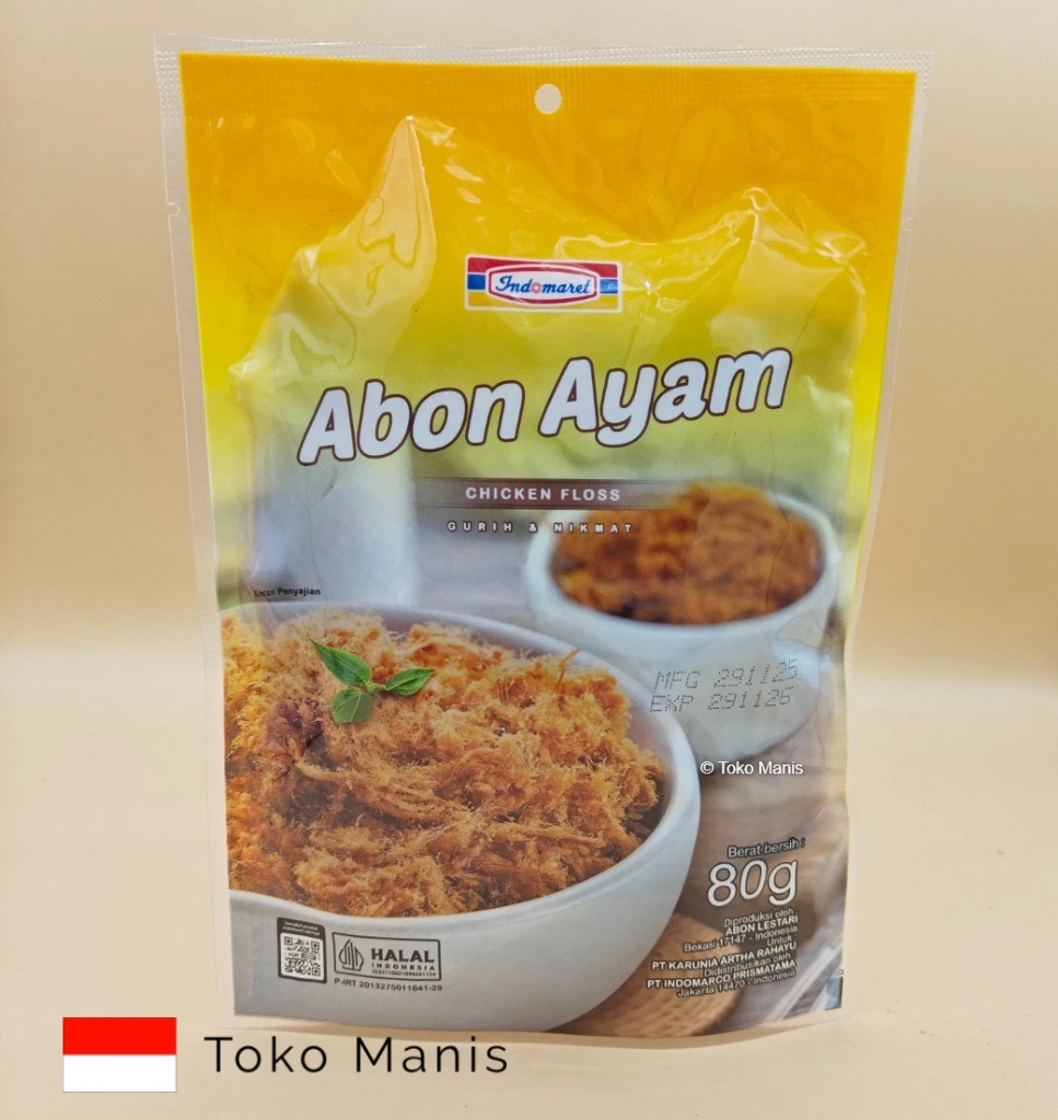 [TM03672] INDOMARET Abon Ayam (80 g)