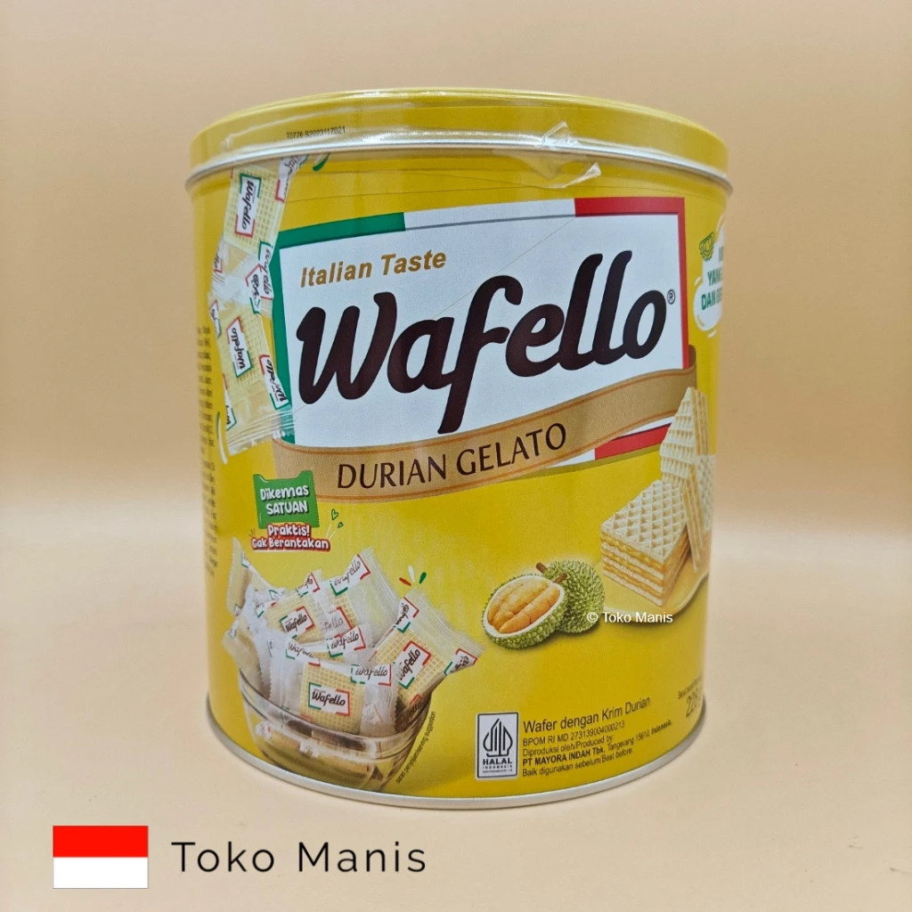 [TM03678] MAYORA Wafello Durian (228 g)