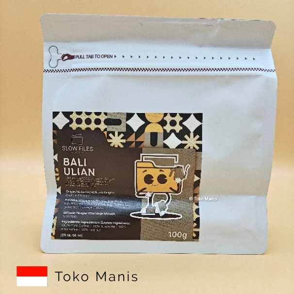 [TM03706] SLOW FILES Bali Ulian Coffee (100 g)