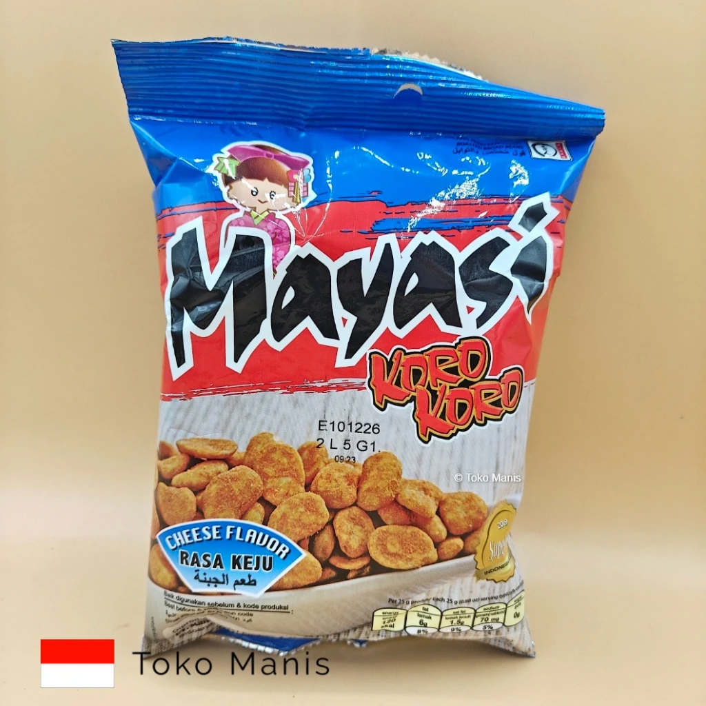 [TM03716] MAYASI Koro Koro Rasa Keju (65 g)