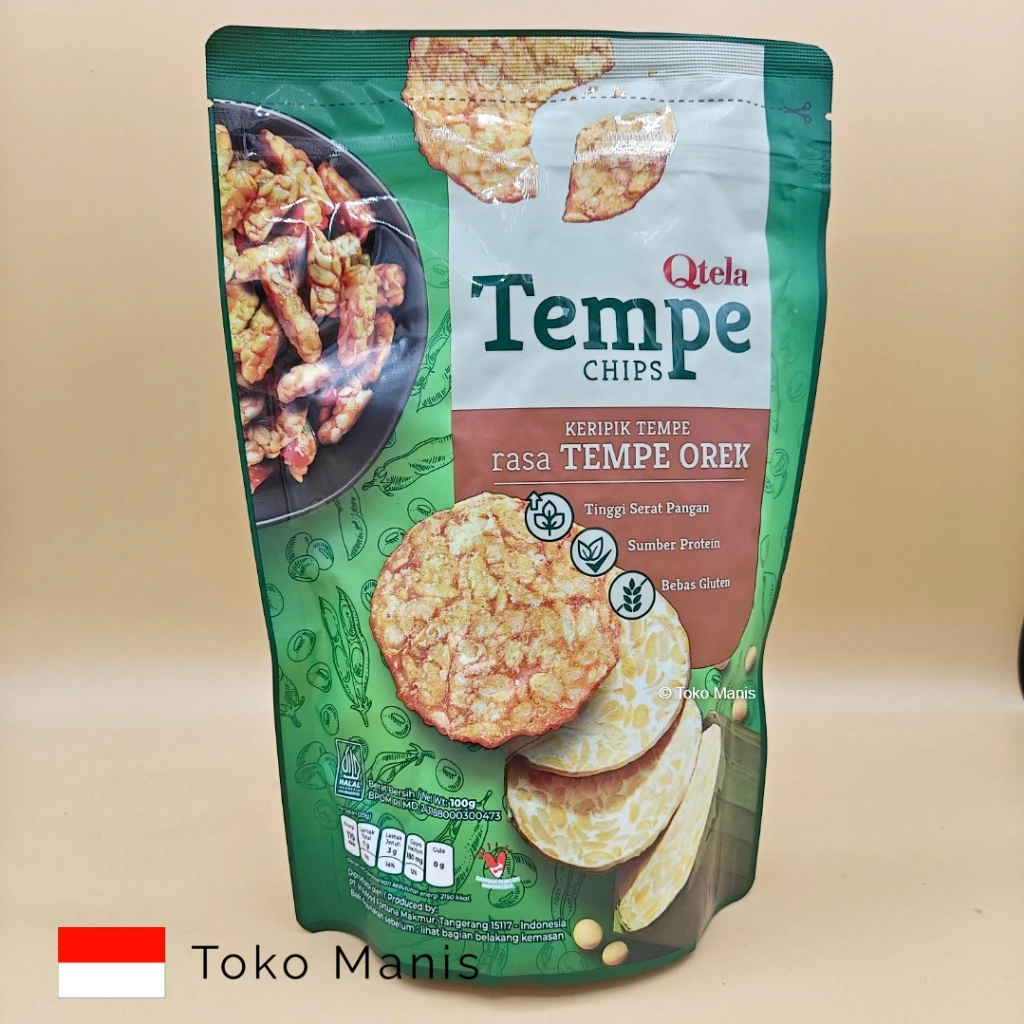 QTELA Chips Tempe Orek (100 g)