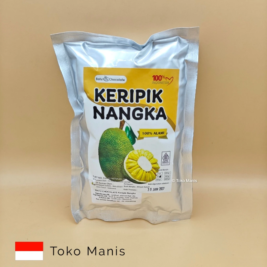 [TM03727] BATU CHOCOLATE Keripik Nangka (50 g)