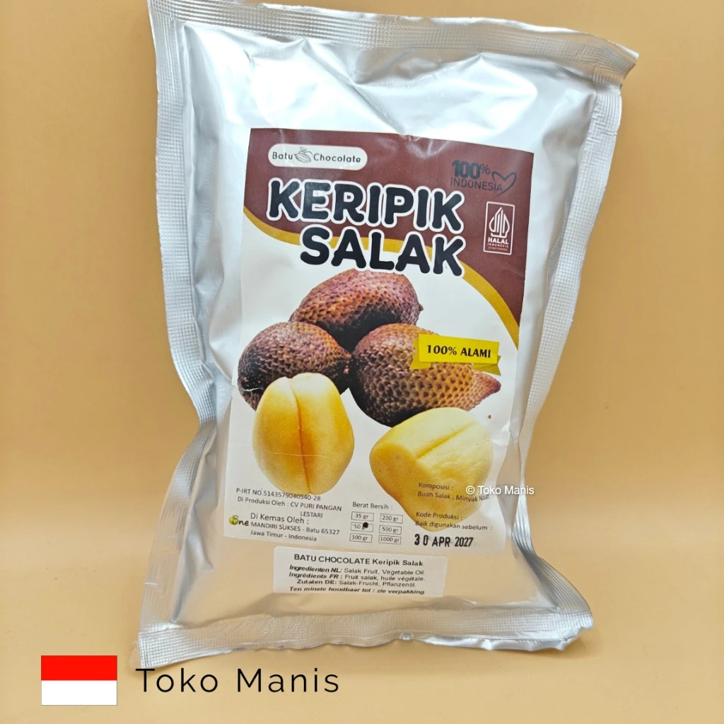 [TM03729] BATU CHOCOLATE Keripik Salak (50 g)