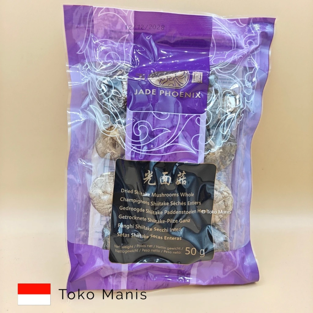 [TM03739] JADE PHOENIX Shiitake Whole 3-4 cm (50 g)