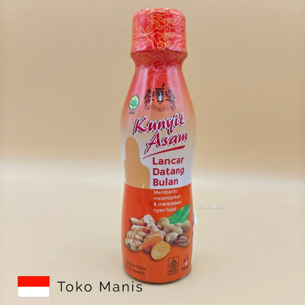 SIDOMUNCUL Kunyit Asam Lancar Datang Bulan (150 ml)