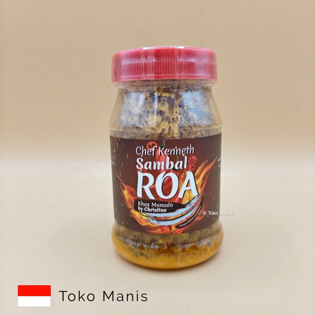 CHEF KENNETH Sambal Roa Khas Menado Extra Pedas (250 g)