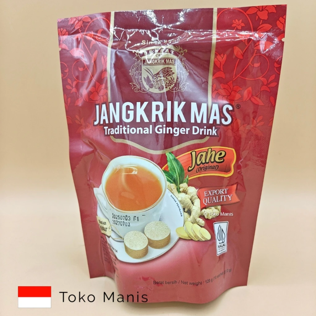 [TM03774] JANGKRIK MAS Jahe (10 x 12 g)