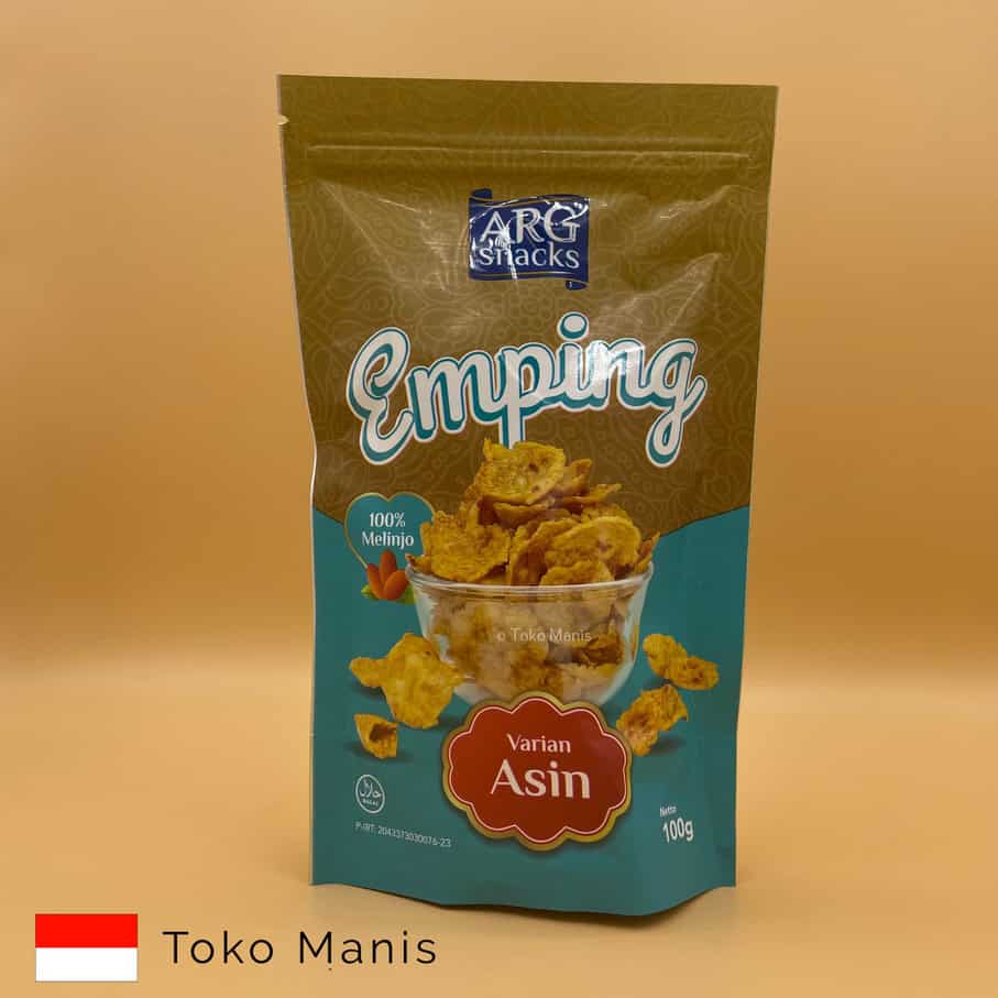 [TM00522] ARG Emping Asin (100 g)