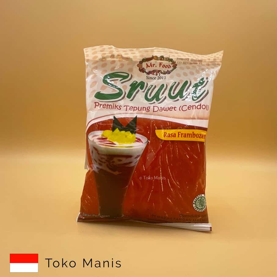 SRUUT Cendol Rasa Frambozen (100 g)