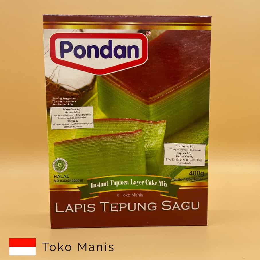 [TM00558] PONDAN Lapis Tepung Sagu Cake Mix (400 g)