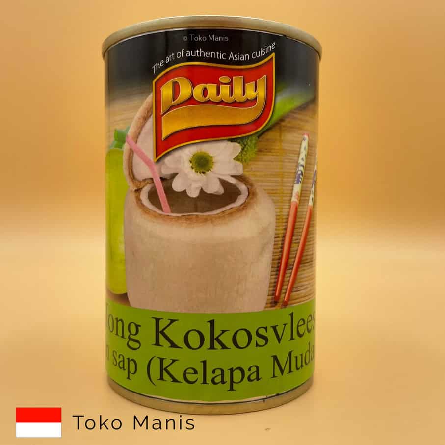 [TM00564] DAILY Daging Kelapa Muda dalam Air Kelapa (100 g)