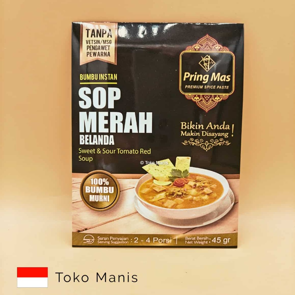 [TM00634] PRING MAS Sop Merah Belanda (45 g)