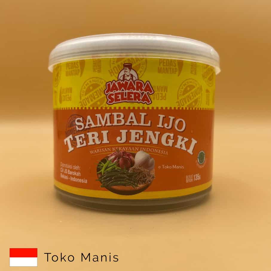 JAWARA SELERA Sambal Ijo Teri Jengki (135 g)