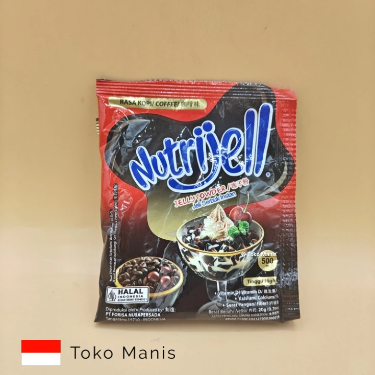 [TM00659] NUTRIJELL Rasa Kopi (20 g)