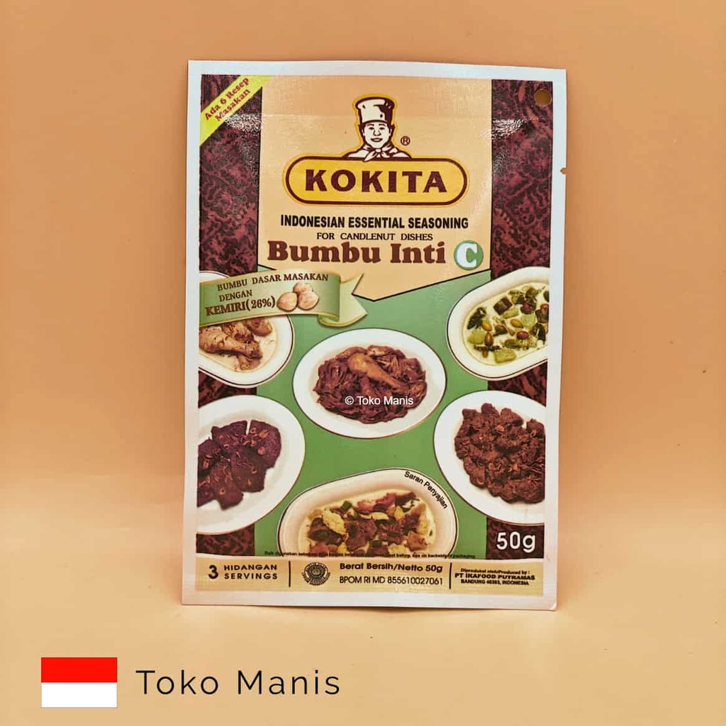 [TM00679] KOKITA Bumbu Inti C Kemiri (50 g)