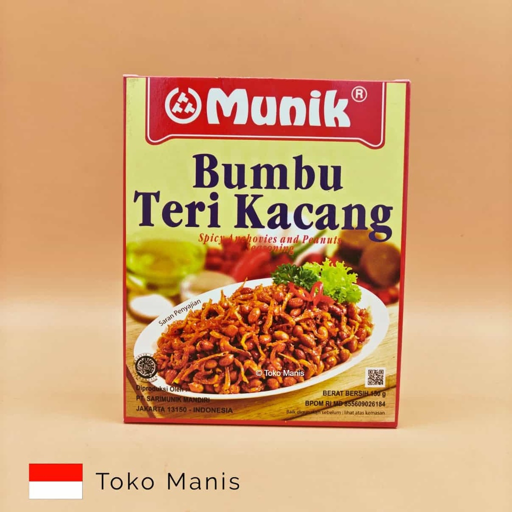 [TM00714] MUNIK Teri Kacang no.36 (150 g)