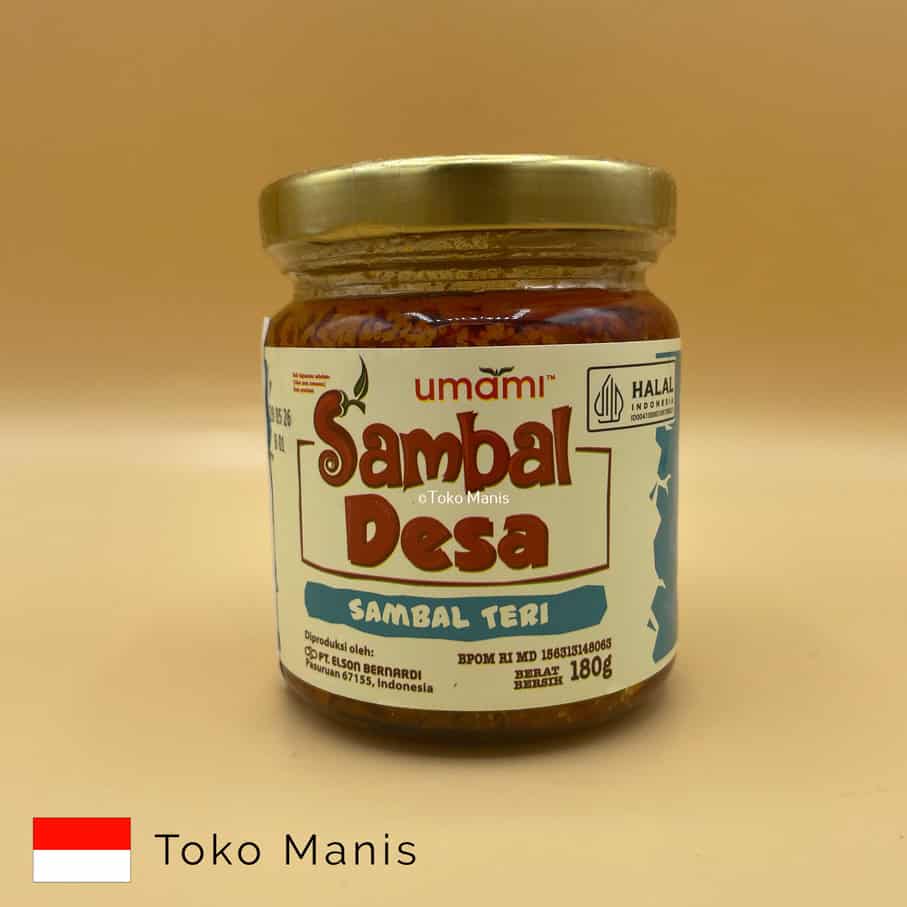 [TM00744] UMAMI Sambal Desa Teri (180 g)