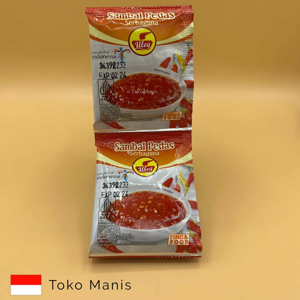 FINNA ULEG Sambal Pedas (10x18 g)