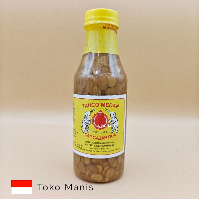 [TM00764] CAP GAJAH DUA Tauco Medan (250 g)