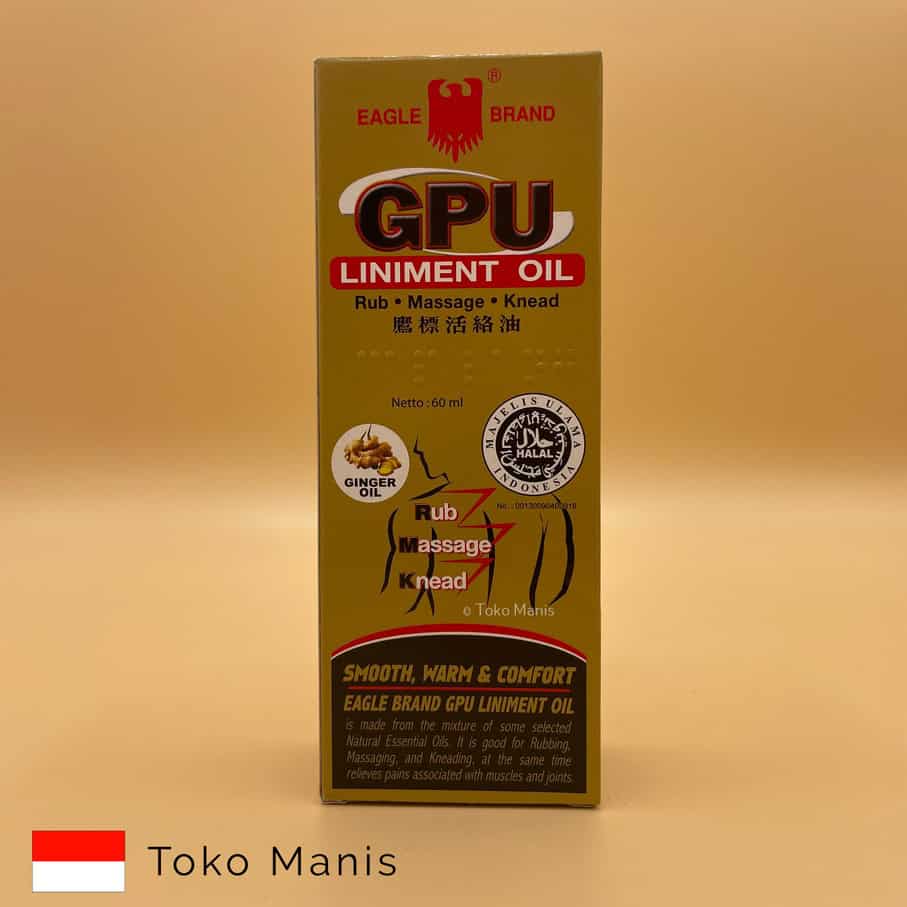 [TM00799] GPU Minyak Urut Jahe (60 ml)