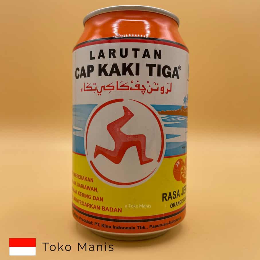 CAP KAKI TIGA Larutan Rasa Jeruk (320 ml)
