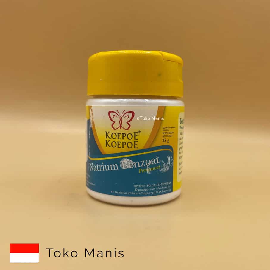 [TM00865] KOEPOE KOEPOE Natrium Benzoat (33 g)