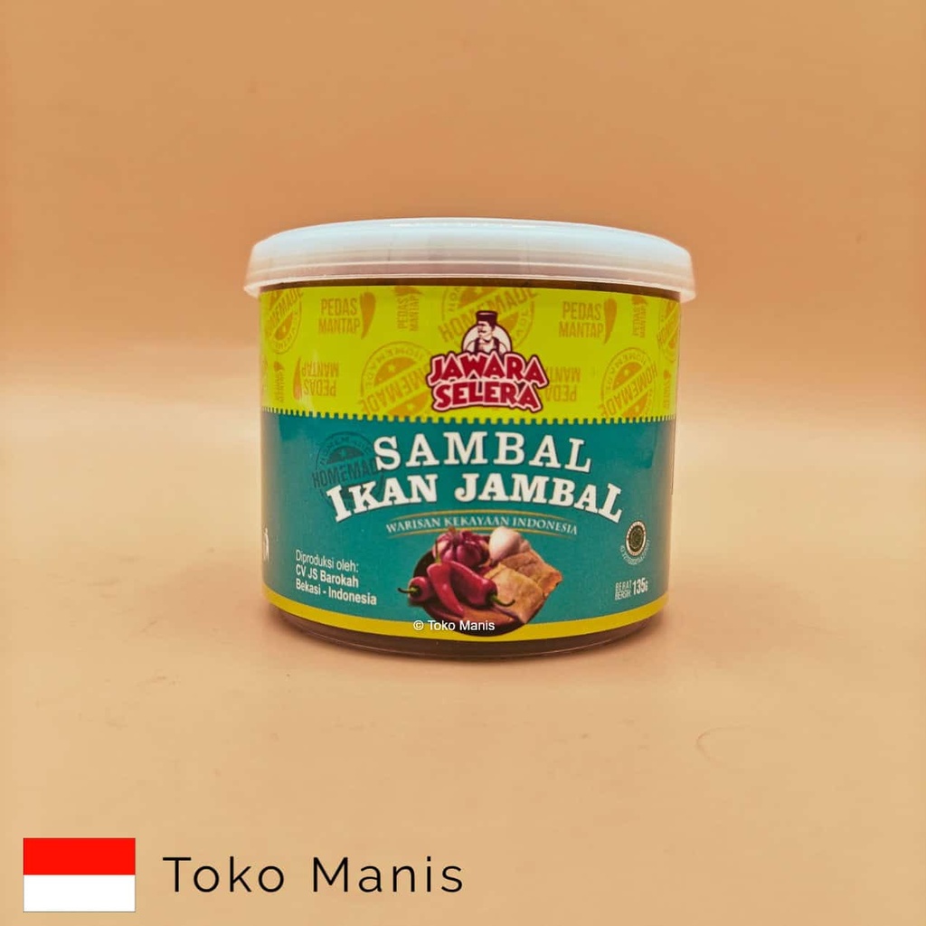 JAWARA SELERA Sambal Ikan Jambal (135 g)