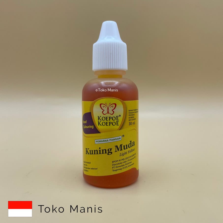 KOEPOE KOEPOE Pewarna Kuning Muda (30 ml)