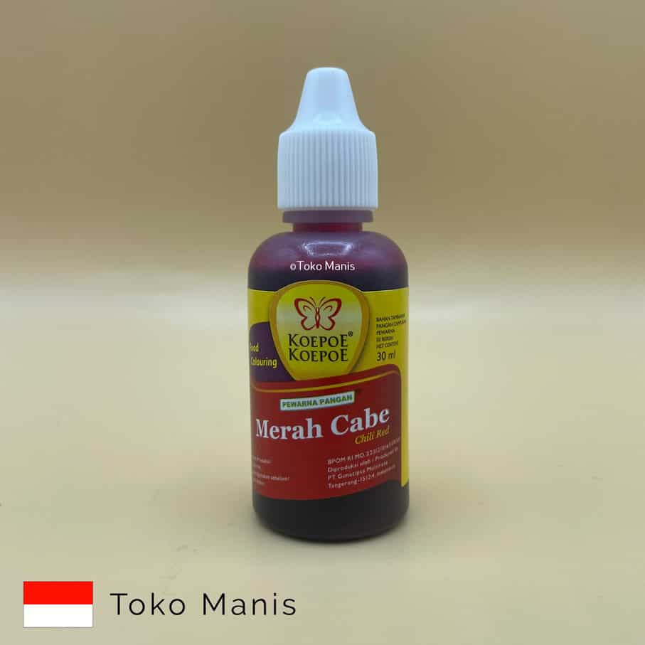 KOEPOE KOEPOE Pewarna Merah Cabe (30 ml)