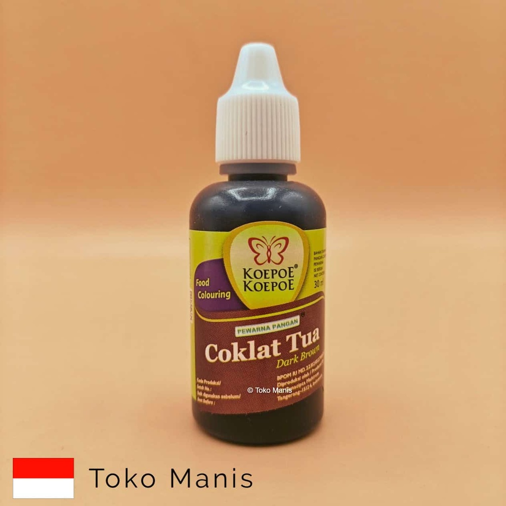 [TM00930] KOEPOE KOEPOE Coklat Tua / Dark Brown (30 ml)