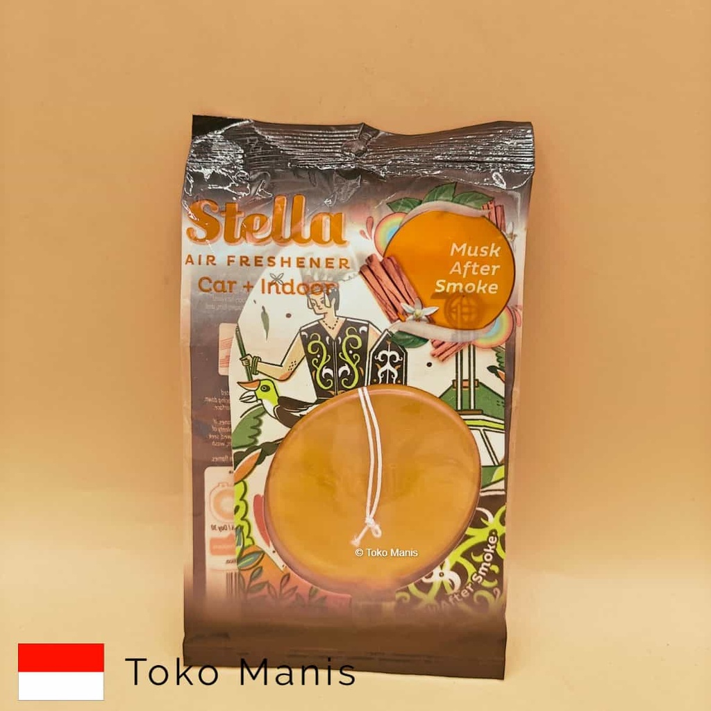 STELLA Air Freshener Car+Indoor Musk after Smoke