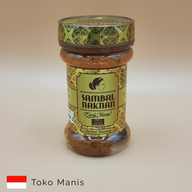 [TM00989] NAKNAN Sambal Level 5 Extra Pedas (140 g)