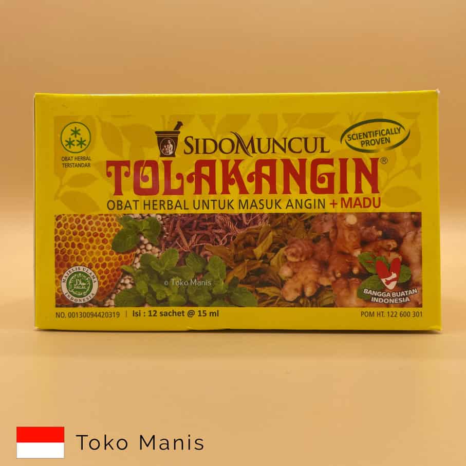 [TM00027] SIDOMUNCUL Tolak Angin (12x15 ml)