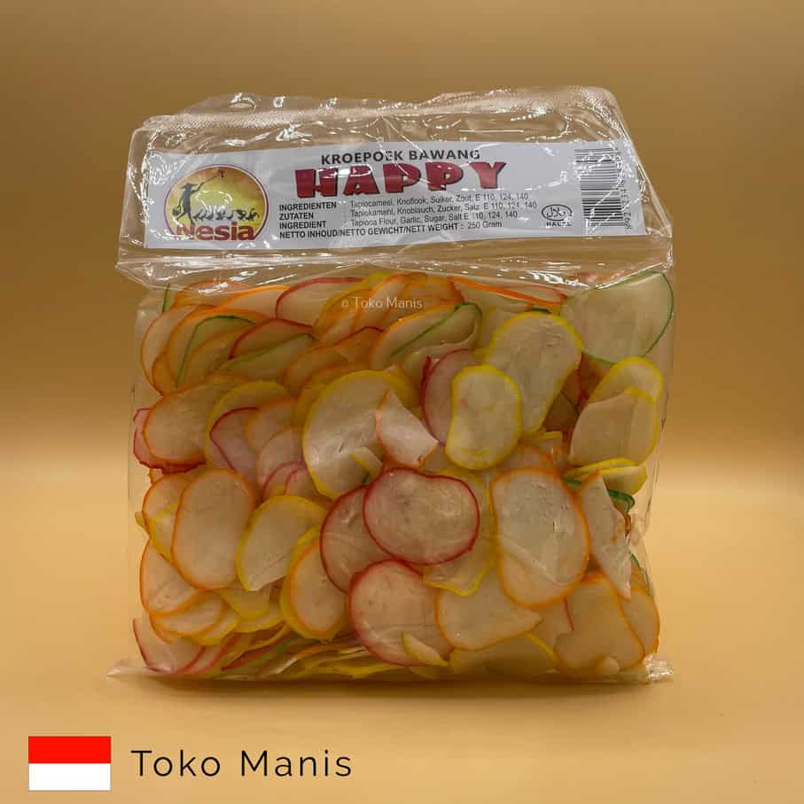 [TM00038] NESIA Krupuk Happy Mentah (250 g)