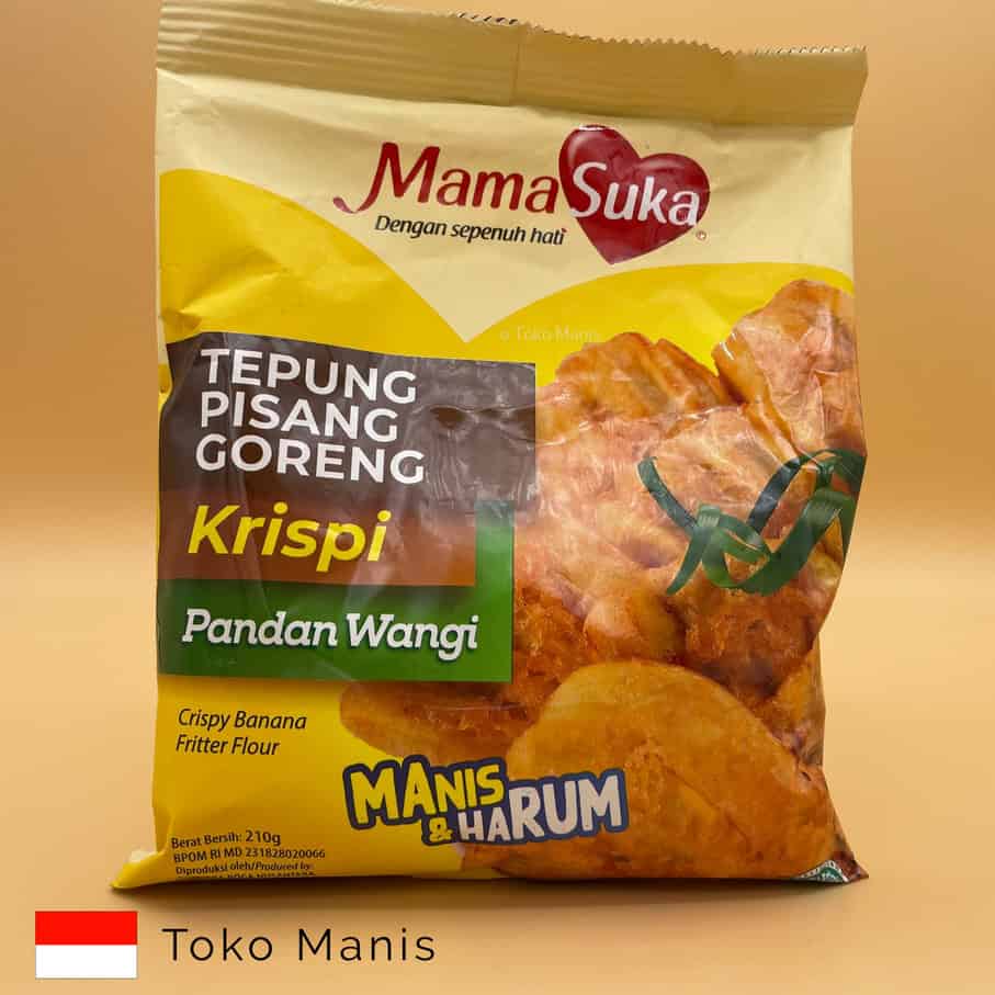 MAMASUKA Tepung Pisang Goreng Pandan (210 g)