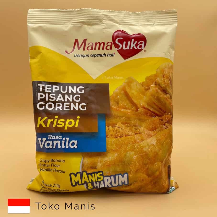 MAMASUKA Tepung Pisang Goreng Vanila (210 g)