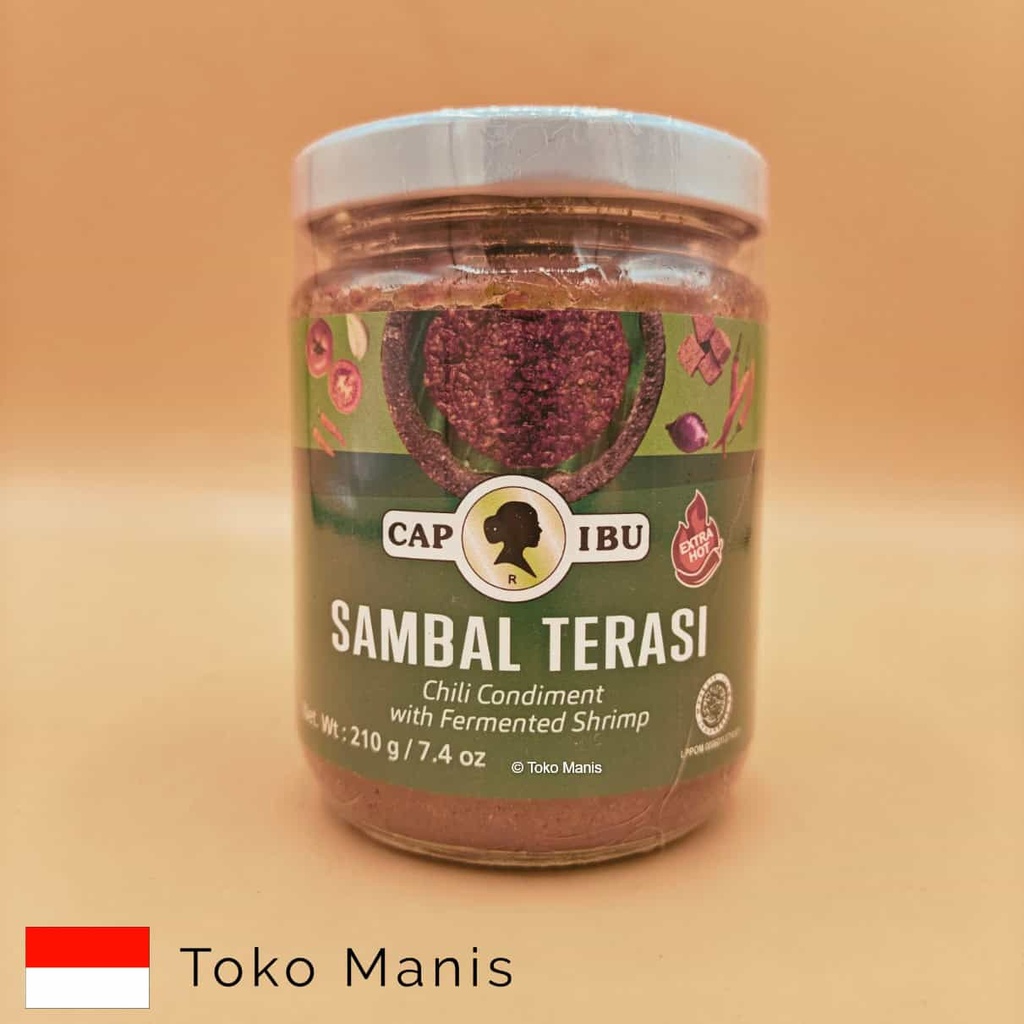 CAP IBU Sambal Terasi Extra Hot (210 g)