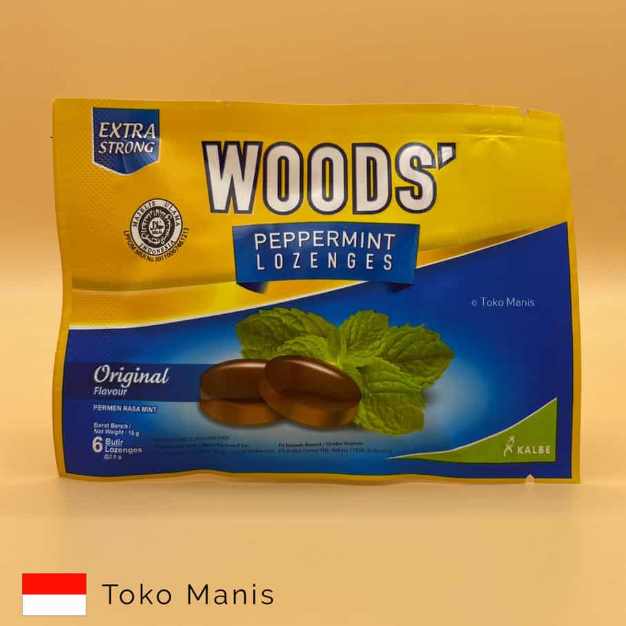 [TM00011] WOODS Permen Mint (15 g)
