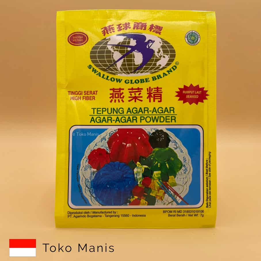 [TM00013] SWALLOW Agar-Agar Merah (7 g)